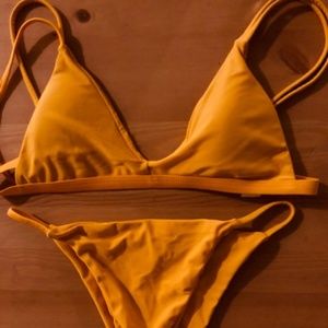 Hot Orange Bikini